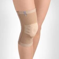 Бандаж компрессионный на коленный сустав (с силиконовым кольцом) PK K03 "Интерлин" (M) Бандаж компрессионный на коленный сустав (с силиконовым кольцом) PK K03 "Интерлин" (M)