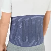 Корсет пояснично-крестцовый для поддержки спины с 6 ребрами жесткости SL B06 "Интерлин" (S, синий)