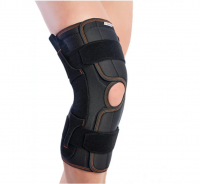 Коленный ортез с полицентрическими ребрами жесткости 7104-А/6104-А "Orliman" (№1, черный, 7104-А)